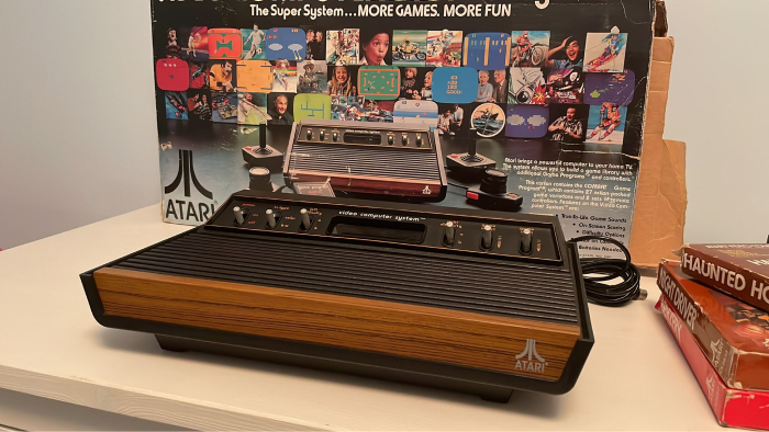 a photo of my lovely atari 2600